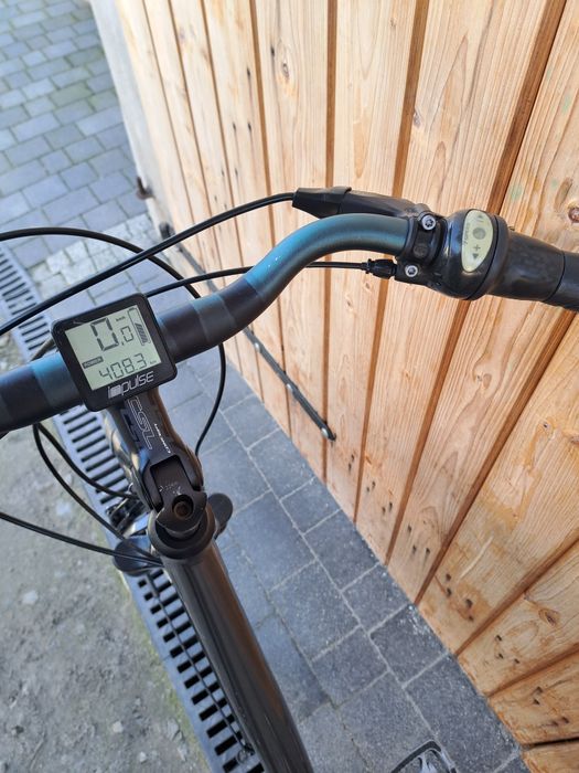 Rower elektryczny Raleigh Dover napęd centralny Gazelle Impulse L 55