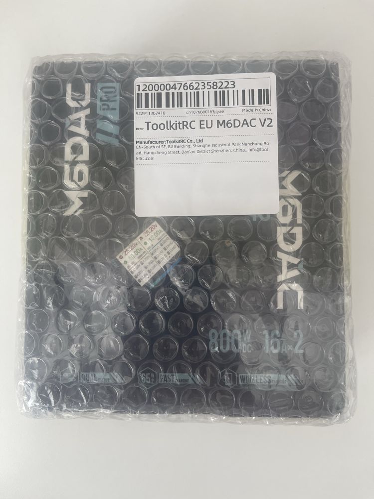 NEW Зарядний пристрій ToolkitRC M6DAC V2/PRO