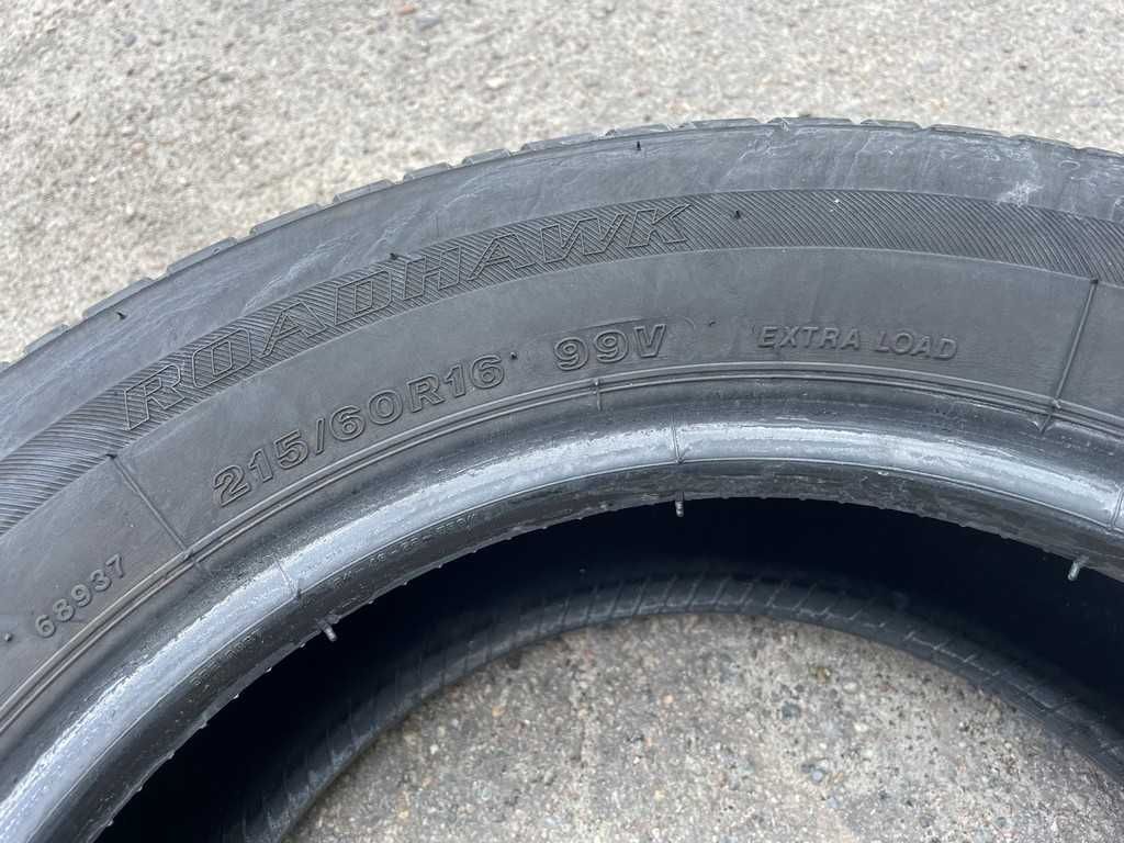 Firestone Roadhawk 215/60r16 99V шини бу літо 2 штуки