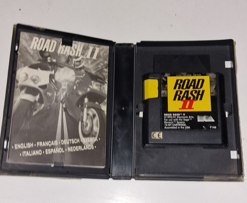 Road Rash II Sega Mega Drive completo