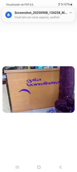 Balcão de loja para venda