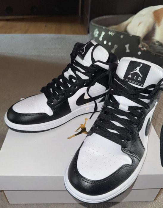 Nike jordan 1 czarne biale damskie meskie oryginalne jordany za kostke