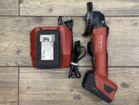 Szlifierka kątowa HILTI AG 125-A22 | bateria 8Ah i 5,2Ah | ładowarka