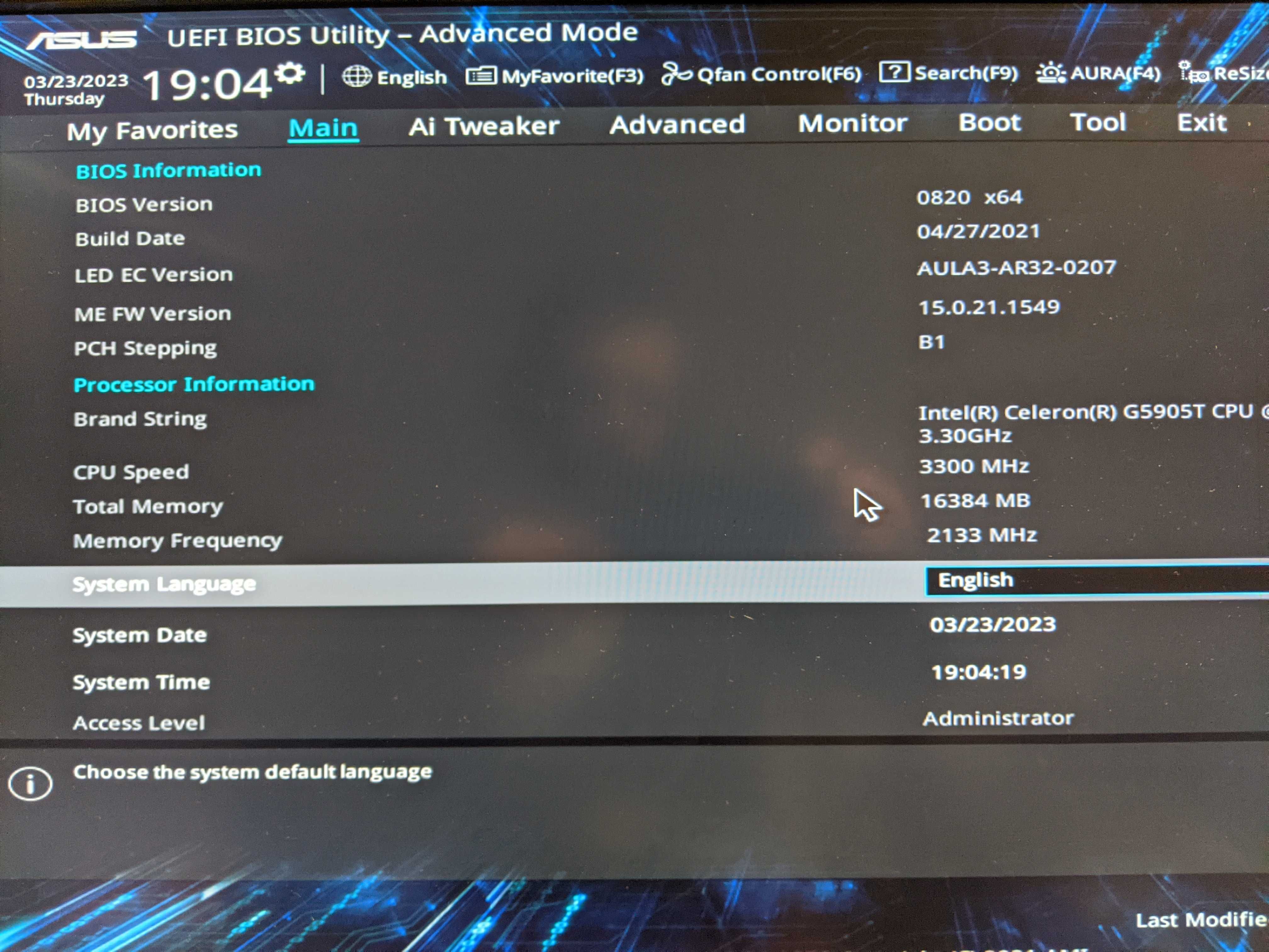 системна плата Asus Prime B560M-A Intel s1200