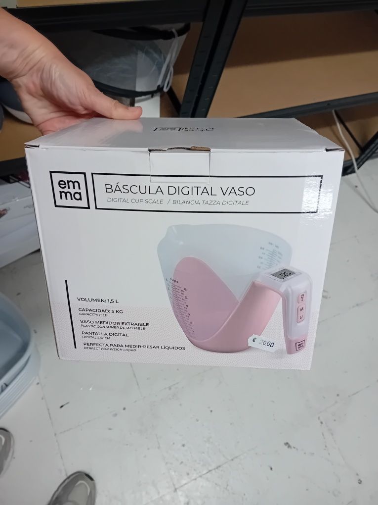 Balança cor de rosa
