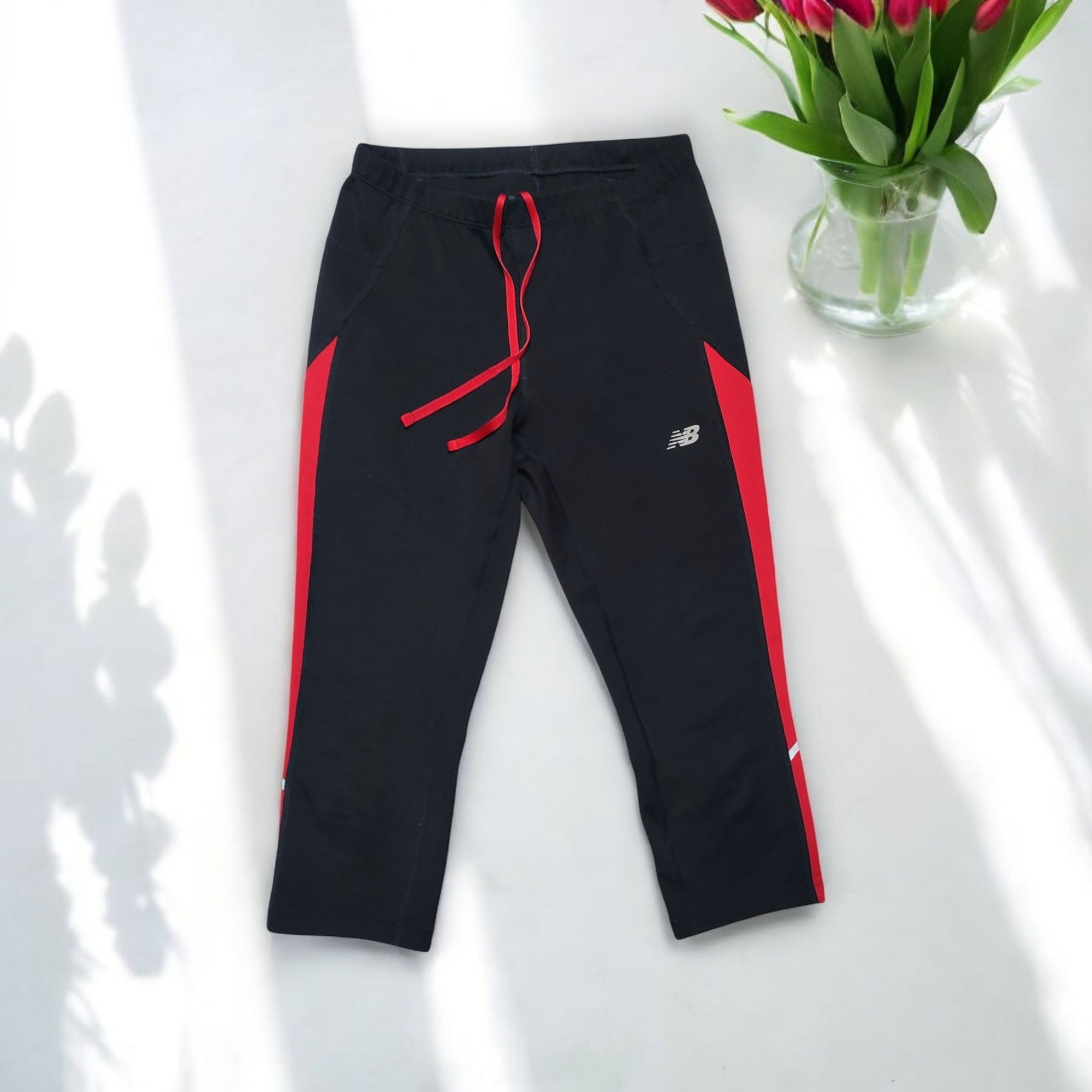 Czarne rybaczki damskie sportowe New Balance DRY
