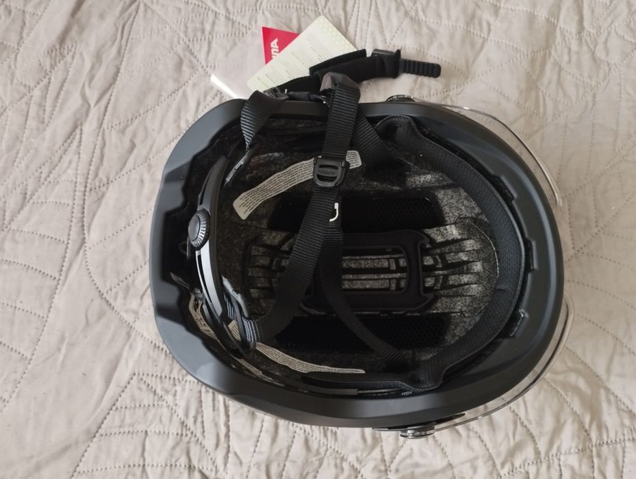 Nowy kask rowerowy Alpina Altona r. M 52-57cm miejski z wizjerem ebike