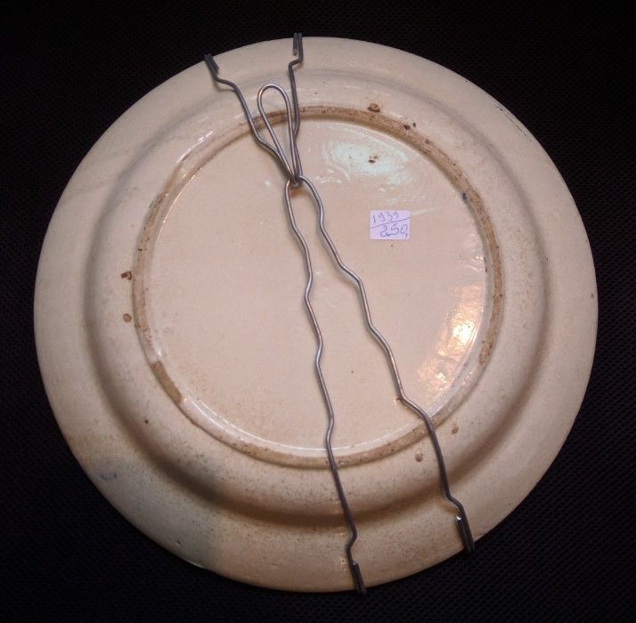 Prato Faiança Portuguesa Séc XIX 3