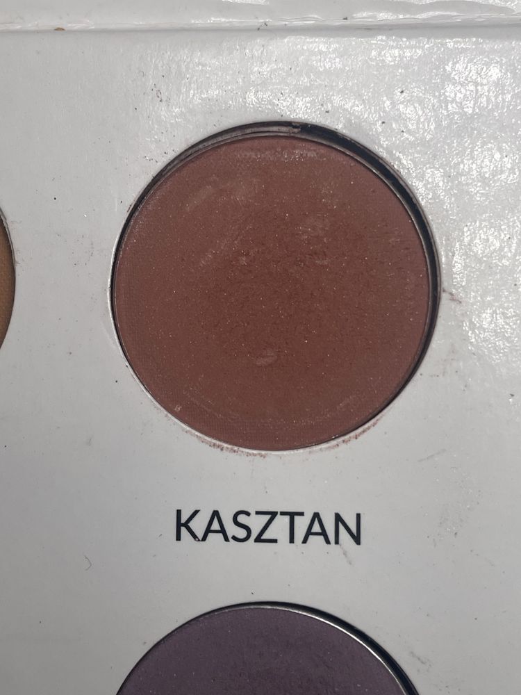 Cień Kasztan z palety Glam Shop Totalny mat