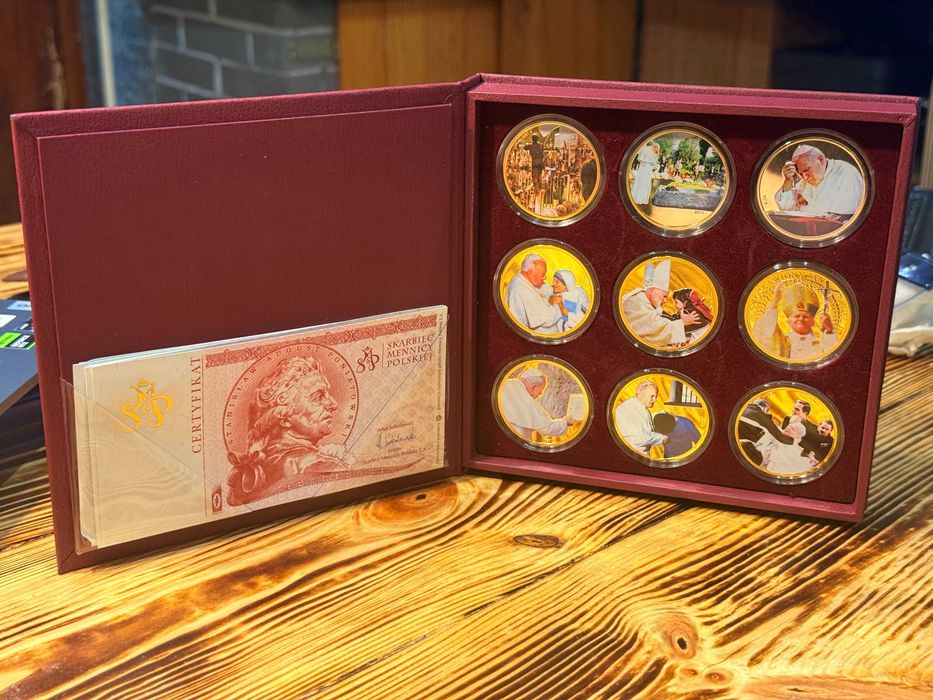 monety okolicznościowe kolekcjonerskie Beatyfikacja Jana Pawla II