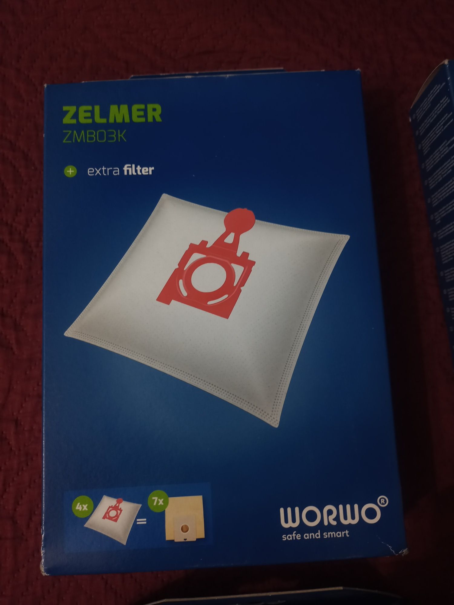 19 x Zelmer Worwo + filtr hepa 12