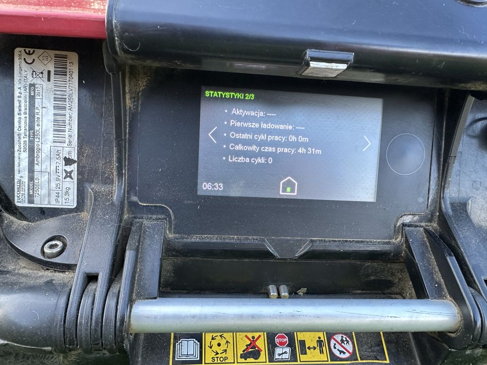 robot koszący ambrogio l250 elite 3200m2