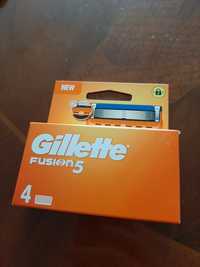 Gillette fusion 5 , 4 шт в уп.