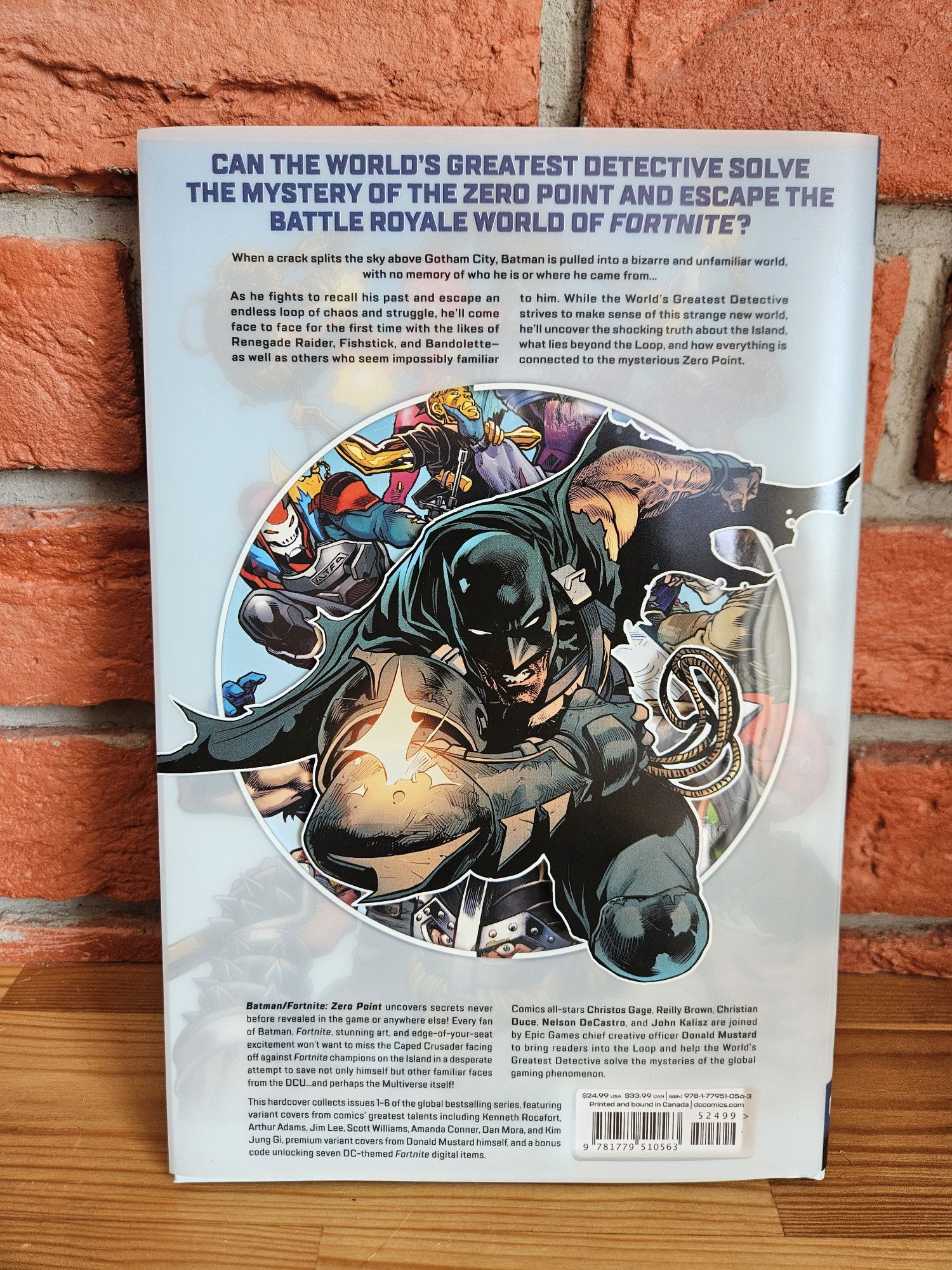 Zero Point DC Fornite komiks