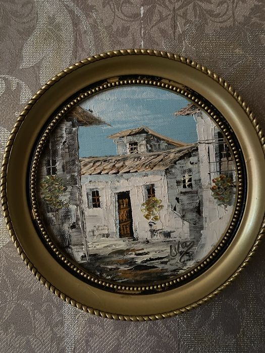 Картина,Портрет. Живопись,Акварель,Винтаж.Редкость.