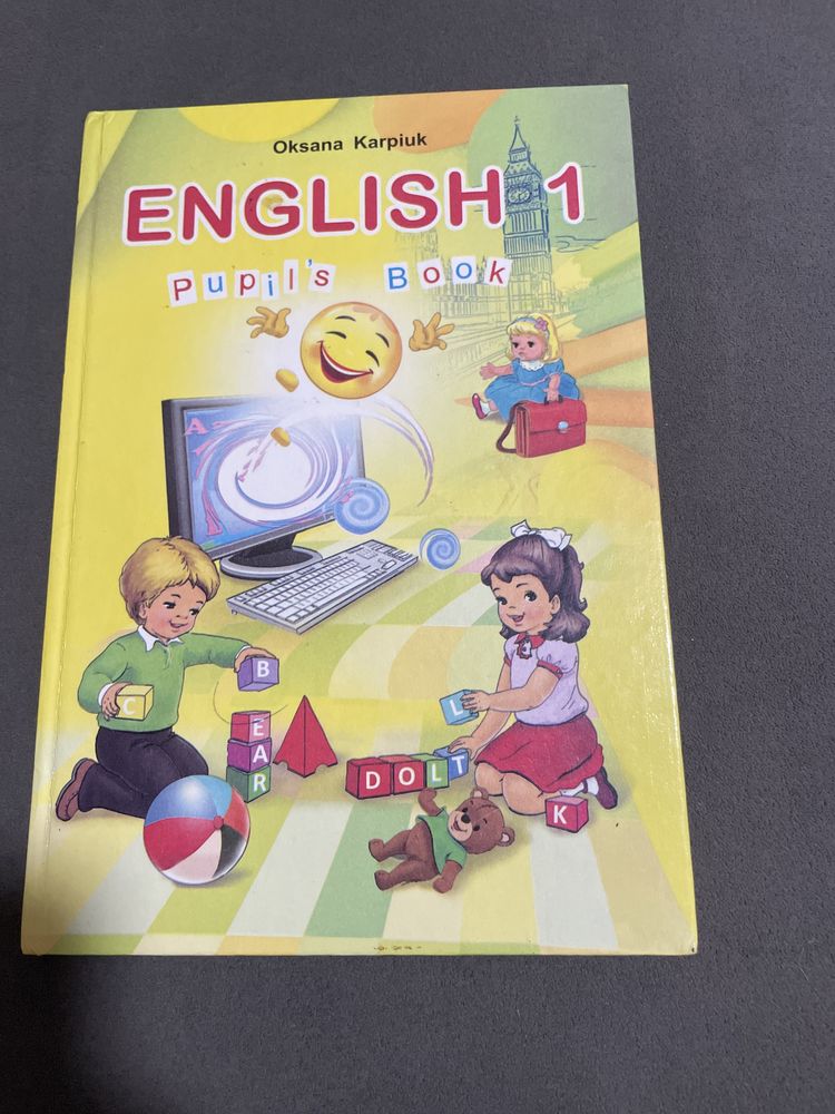 Карп’юк Англійська 1,2,3 клас підручники