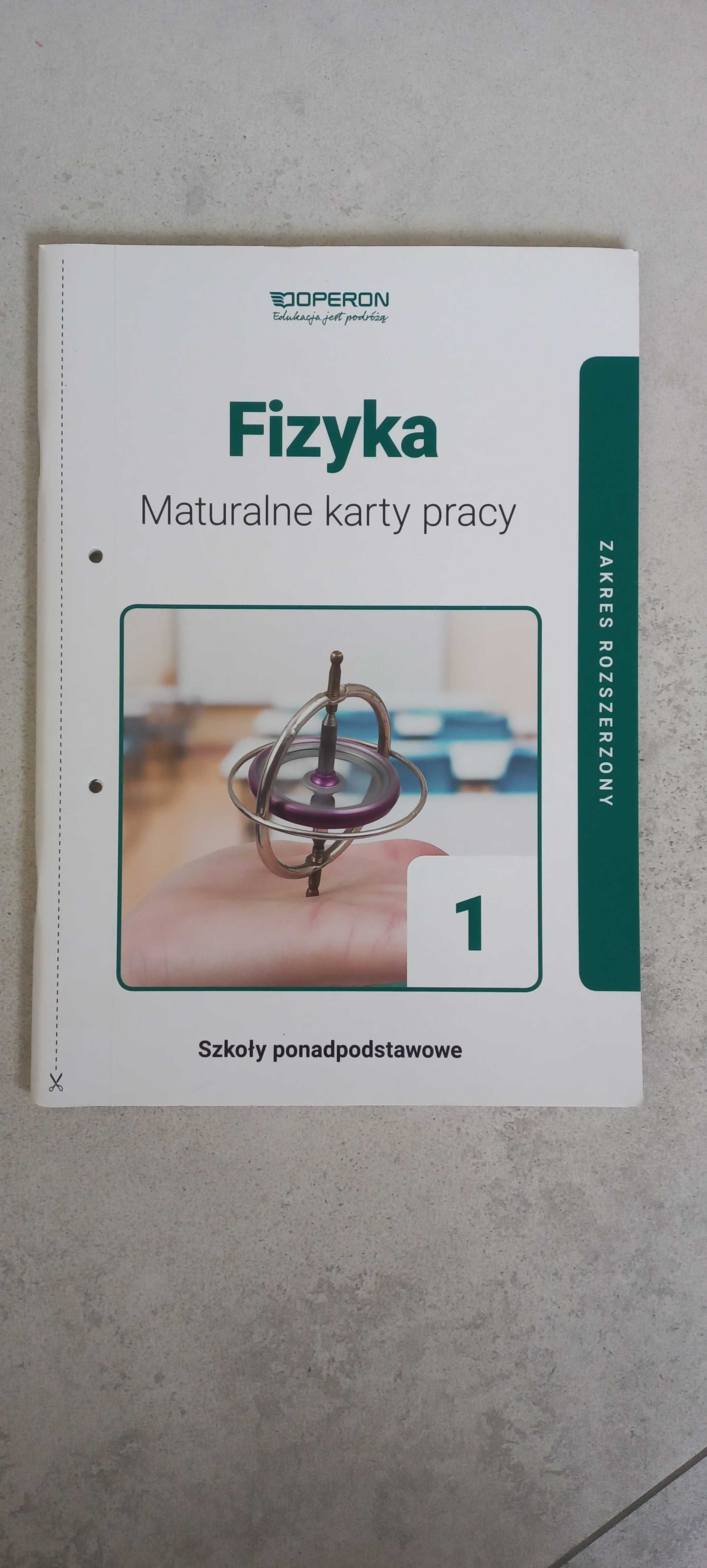 Maturalne karty pracy Fizyka, zakres rozszerzony, Operon