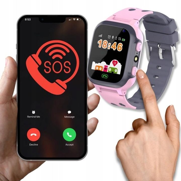 Smartwatch Zegarek Dla Dzieci Sim Aparat Telefon Gry Odtwarzacz Muzyki