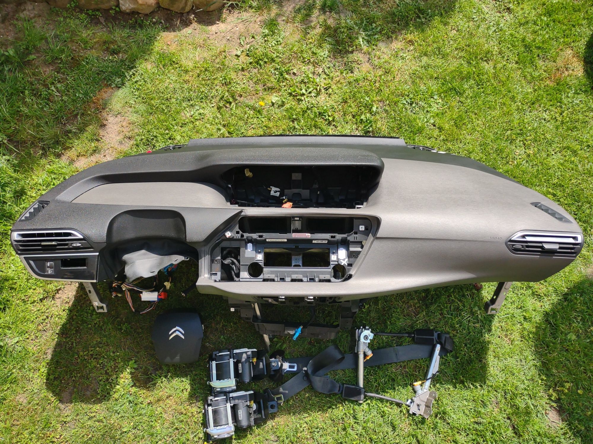 Konsola Kokpit Airbag Pasy Citroen C4 Grand Picasso II