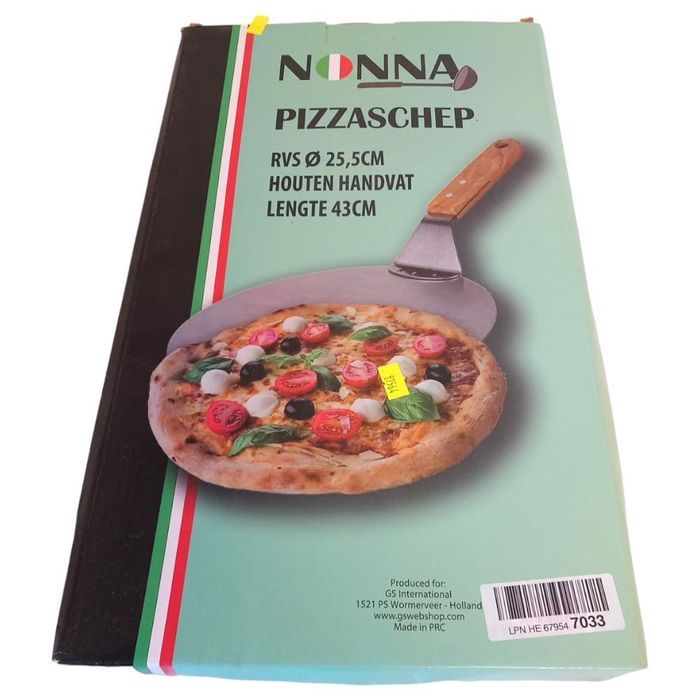 łopata do pizzy okrągła 25,5 cm długość 43 cm