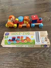 Продам деревяний конструктор поізд HOLZ ZUG!