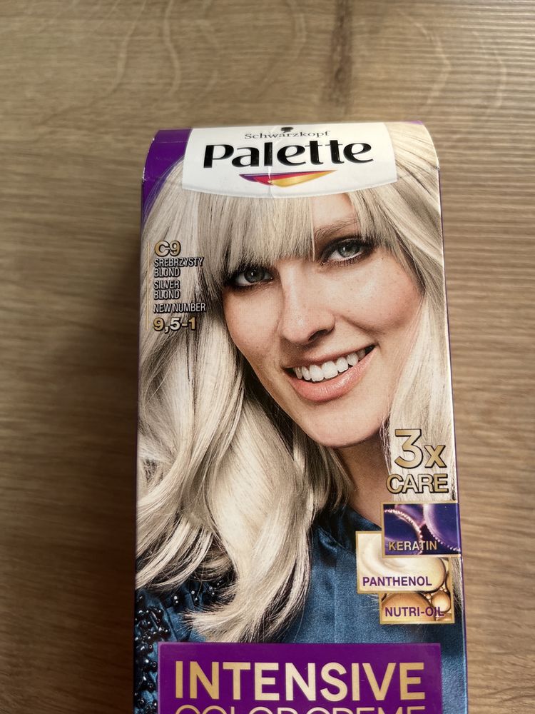 Farba Palette Srebrzysty Blond C9