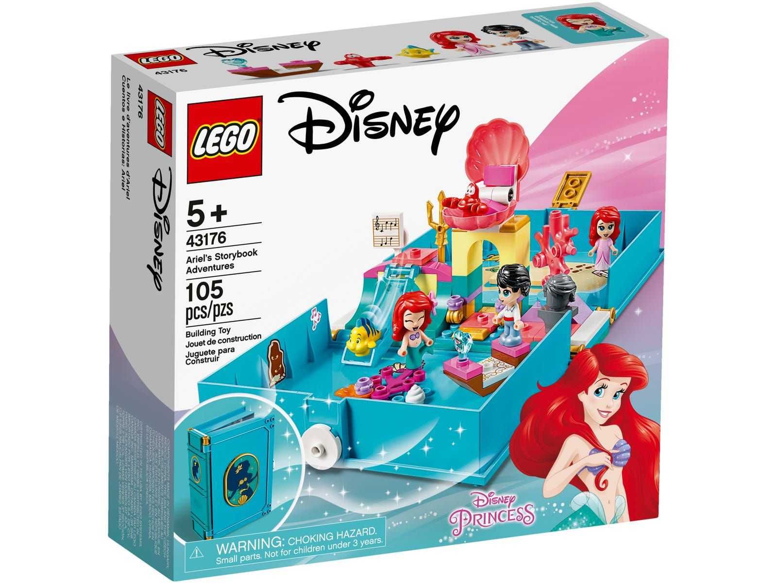 Lego 43176 Disney - Książka z przygodami Arielki NOWE