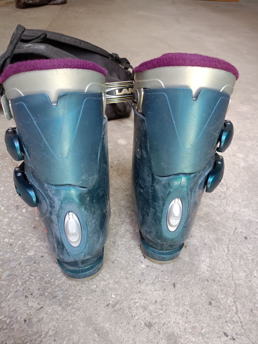 Buty Narciarskie Lange Anthea Rozmiar 24,5 + Plecak