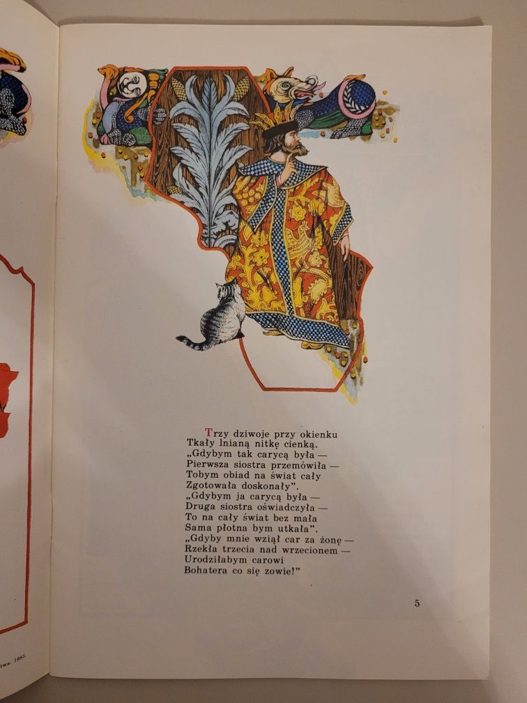 Aleksander Puszkin Bajka o carze Sałtanie