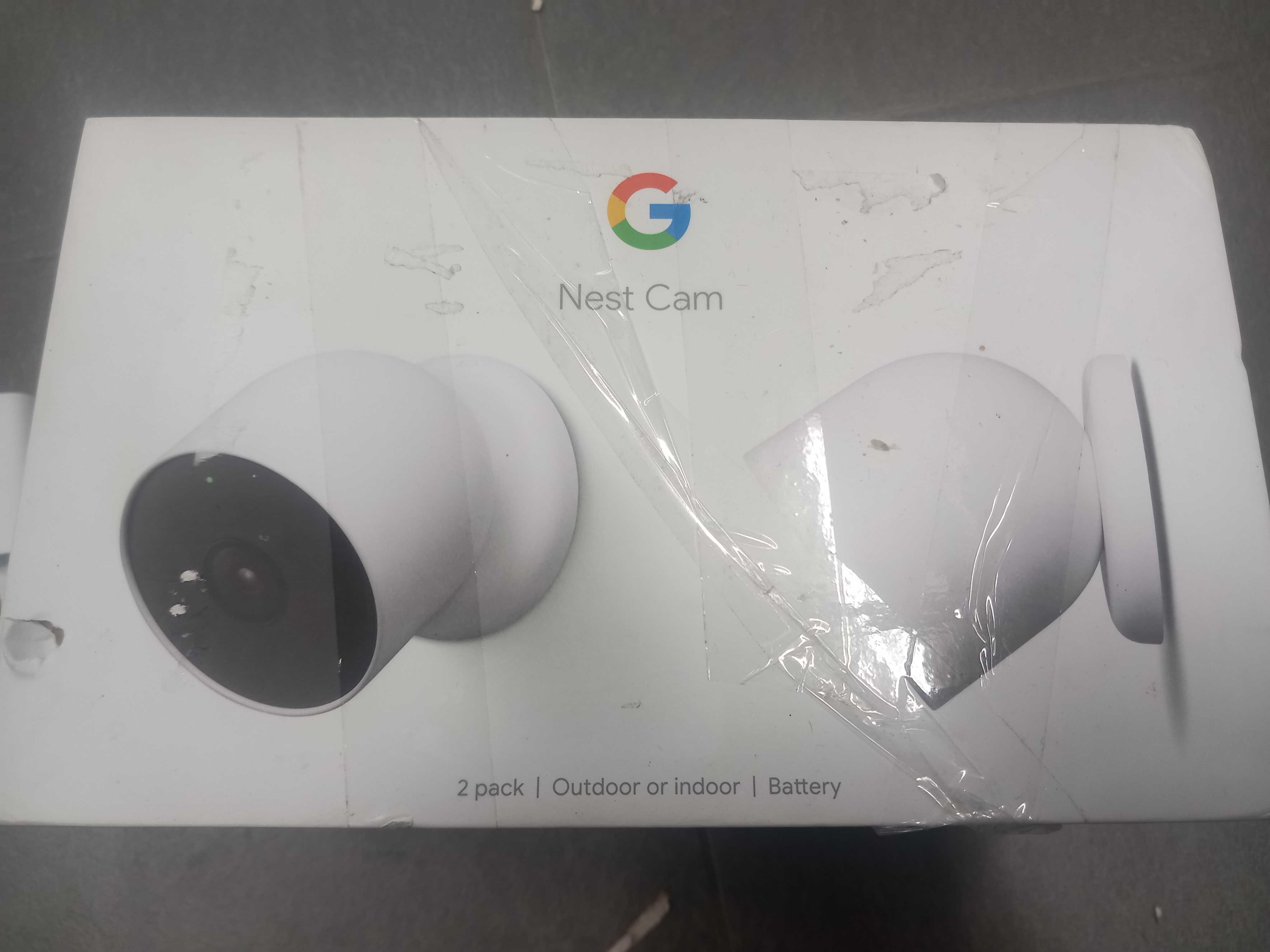 Kamery monitoringu kompaktowe Google IP NestCam 2 sztuki