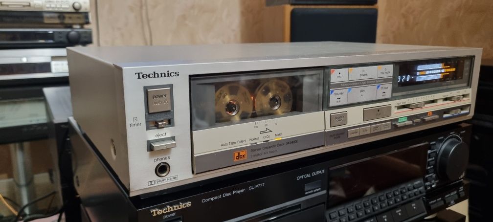 Technics M-245X (звук)