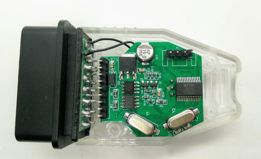 Автосканер для диагностики BMW INPA K+CAN DCAN на чипе FT232R