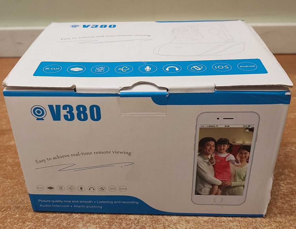 Радіоняня V 380  WiFi з віддаленим керуванням та голосом