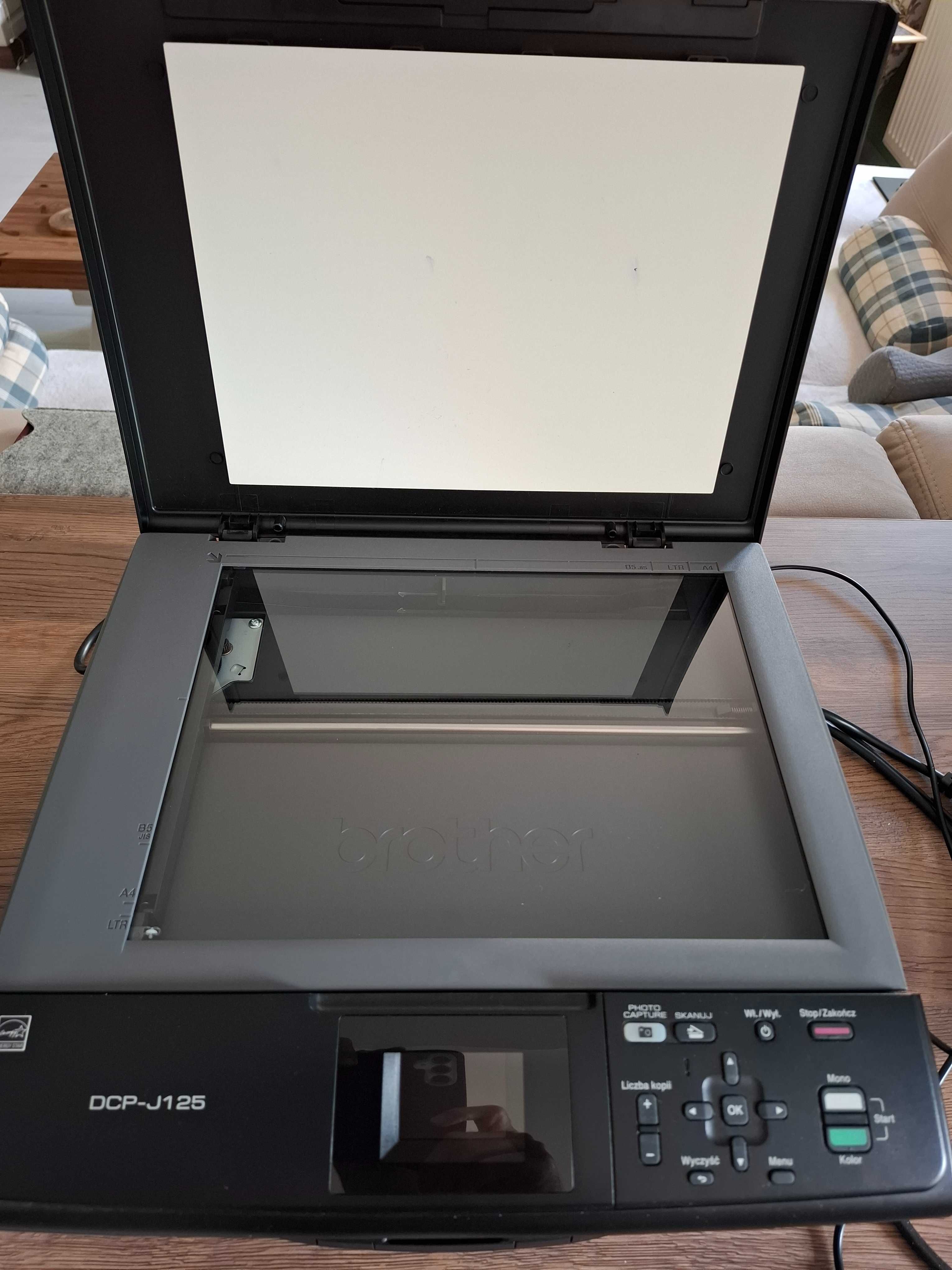Drukarka Brother DCP-J125 plus tusze