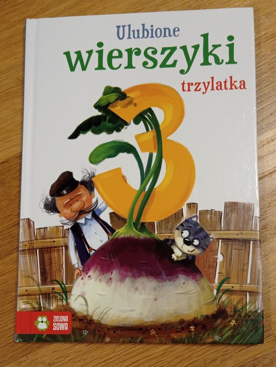 "Ulubione wierszyki trzylatka" wydawnictwo Zielona Sowa