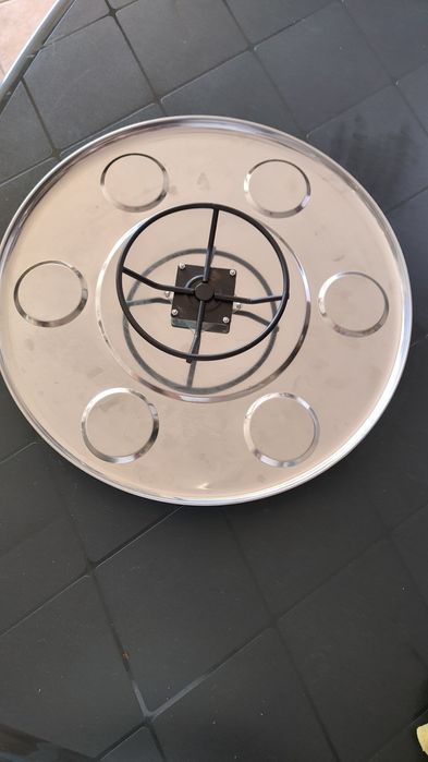 Fritadeira, tarteira e suporte para Fondue