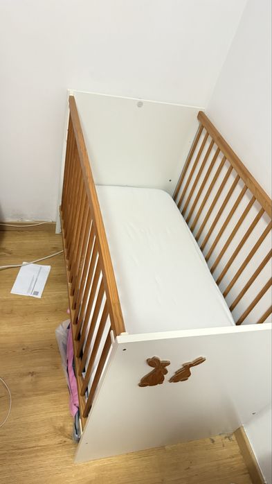 Cama bebe com colchao novo