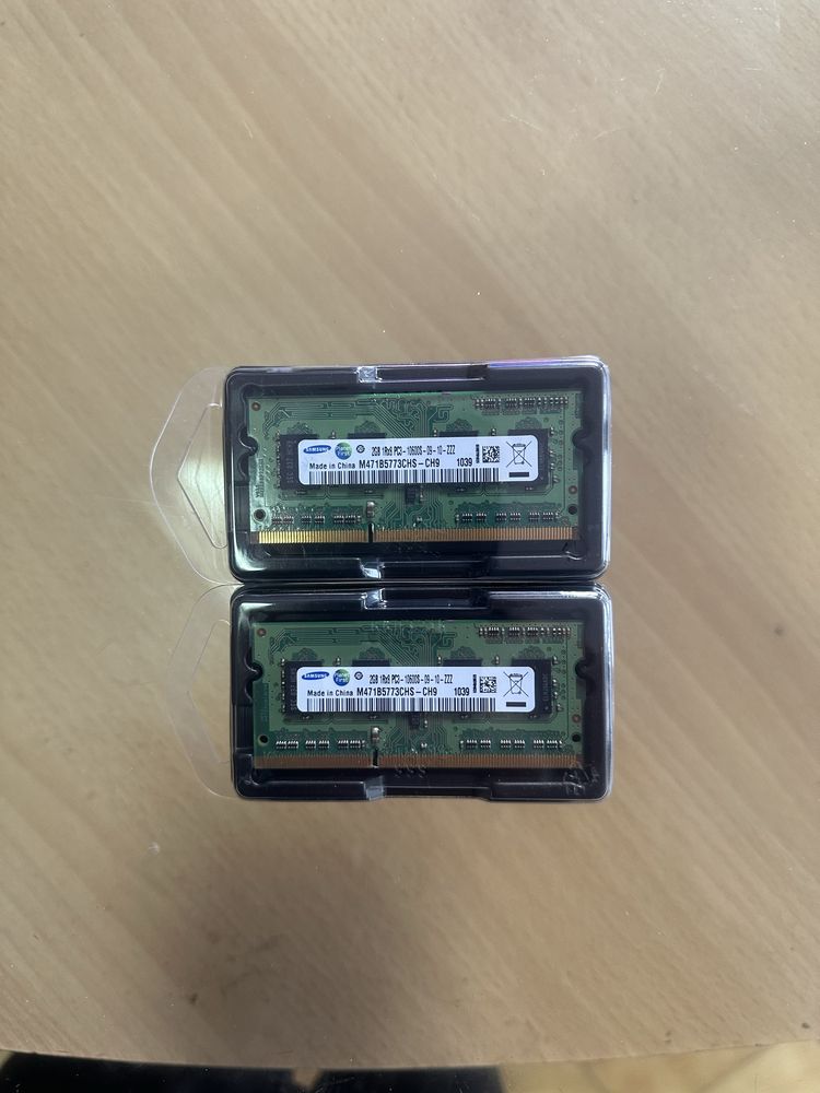 Vendo Memorias DDR 3 para portatil