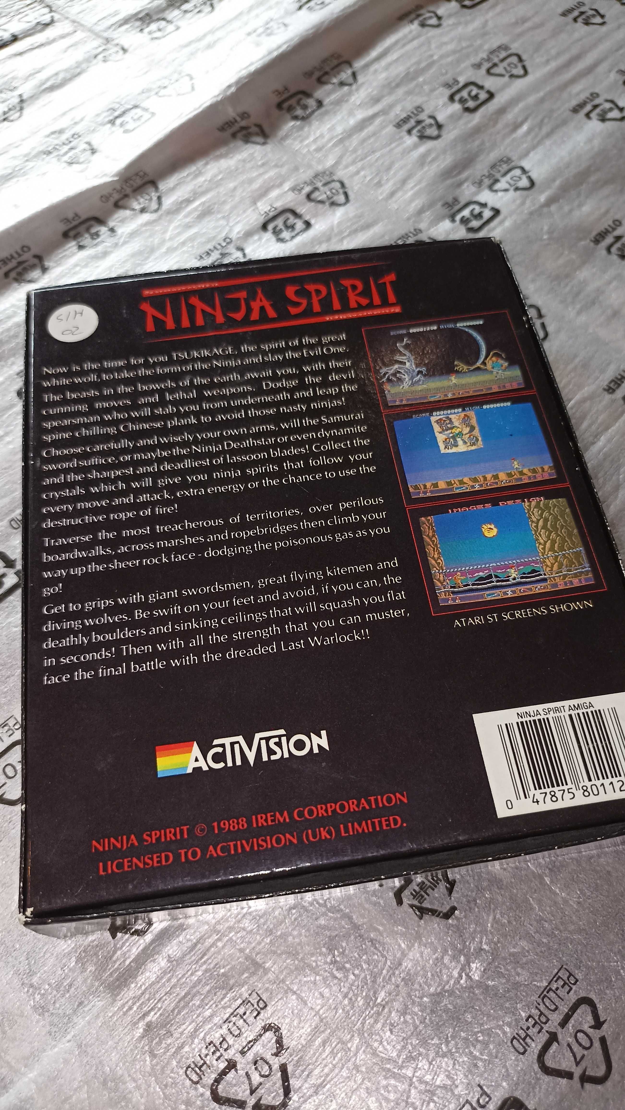 Ninja Spirit Amiga 1988 gra od kolekcjonera SKLEP