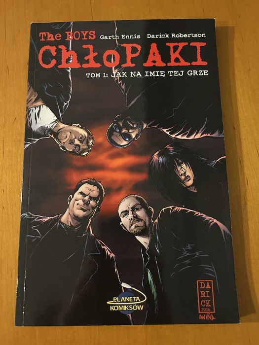 Chlopaki tom 1 komiks the boys