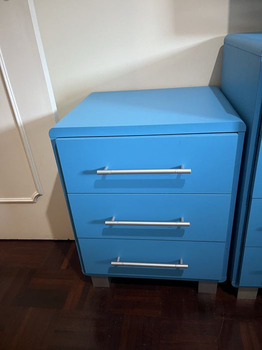 Conjunto Móveis Azuis