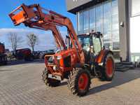 KUBOTA M135 GX 2014R + Ładowacz  fabryczny, przednia oś amortyzowana.