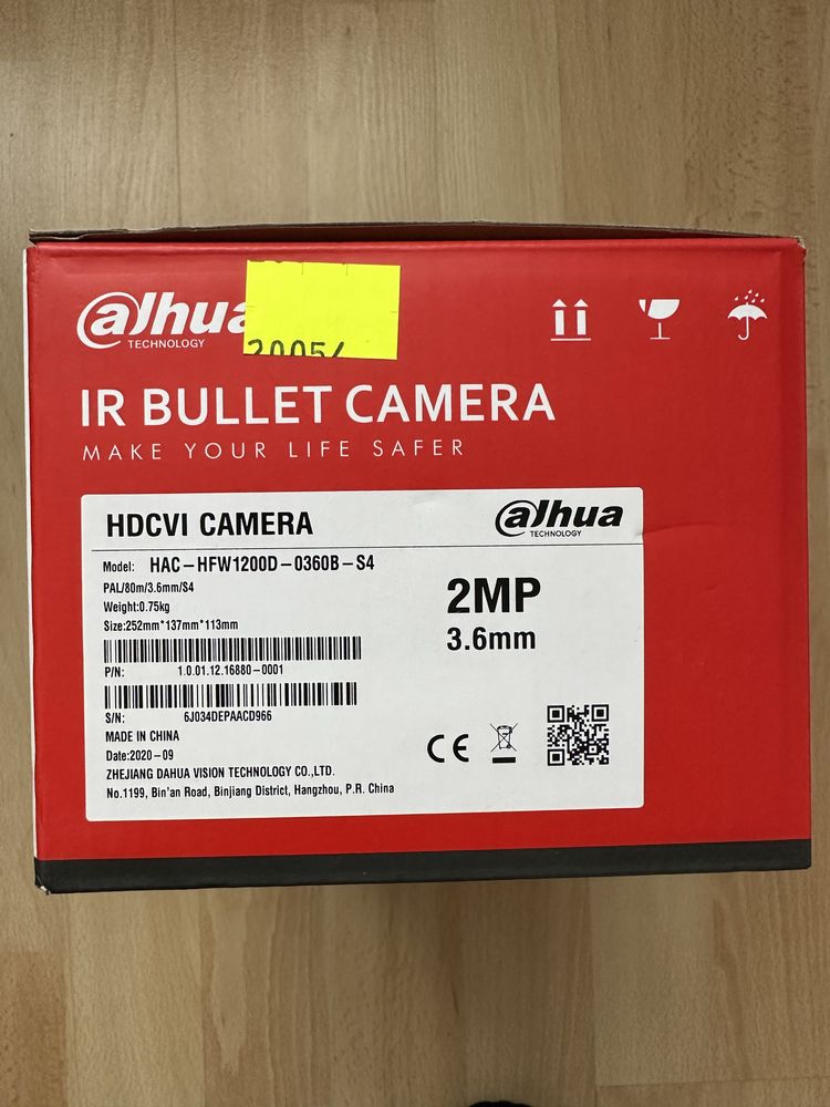 dahua technology hdcvi camera hav hfw1200d 0360 s4