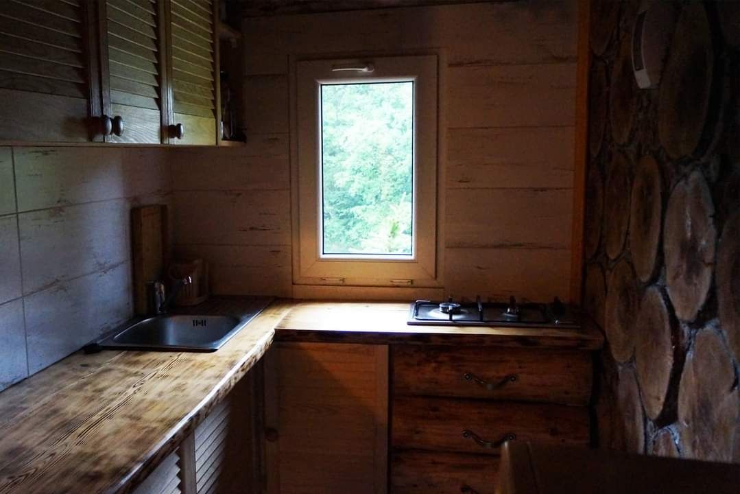 Domek z basenem jacuzzi i sauną