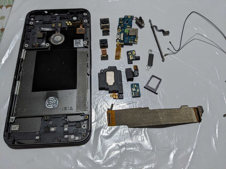 Задняя крышка Google PIXEL XL Со сканером отпечатка пальцев.