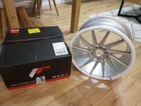 Felga Japan Racing JR22 18x8,5 ET40 5x112/114,3 Silver Machined NOWA