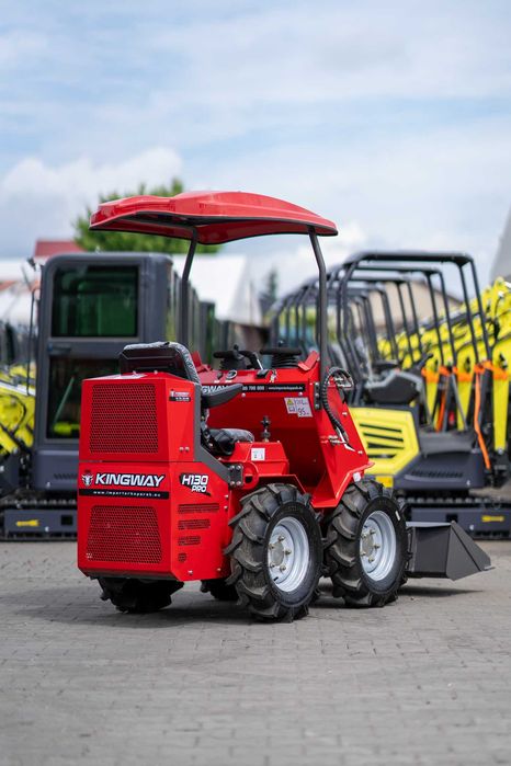 Miniładowarka kołowa KINGWAY H130 PRO silnik RATO