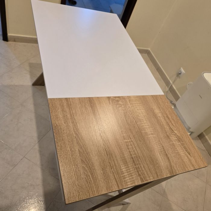 Conjunto secretaria e cadeira para escritório