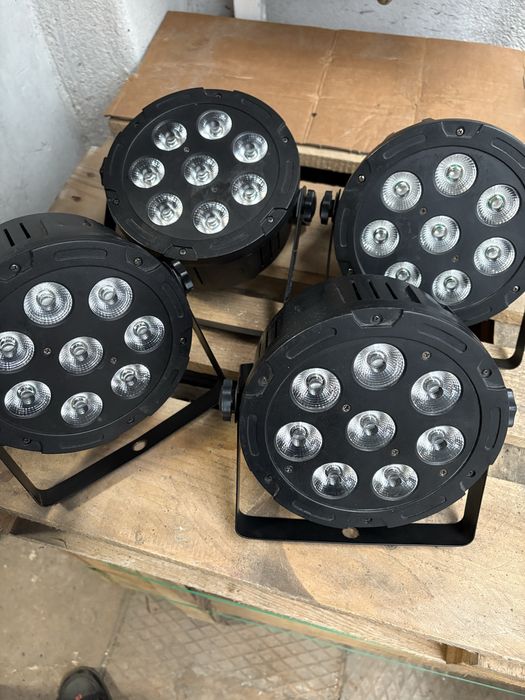 Reflektory led par  penta i quad par