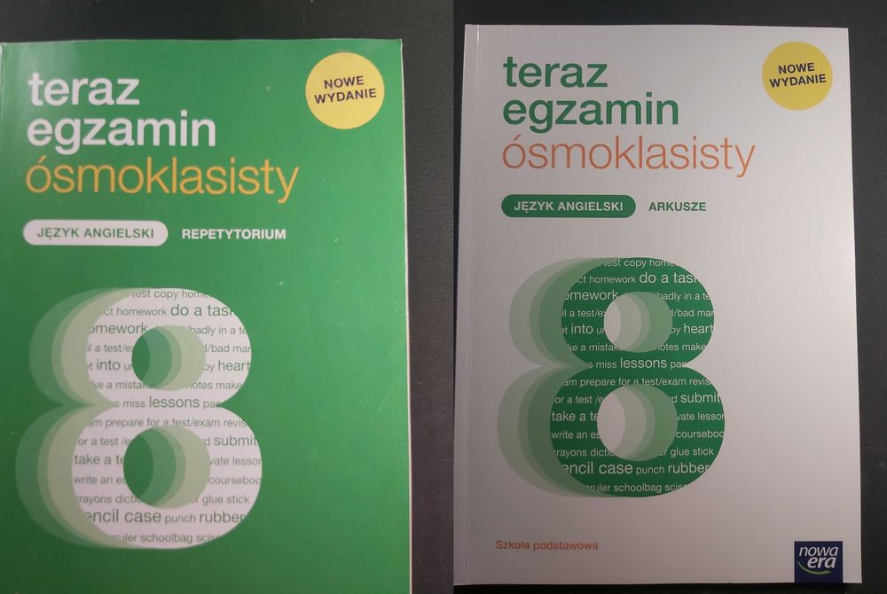 teraz egzamin ósmoklasisty Nowa Era2022 angielski repetytorium arkusze